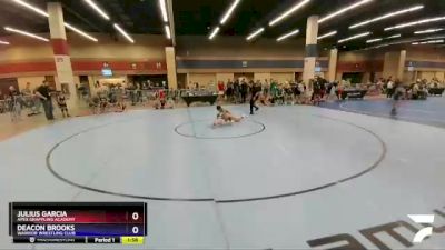 67 lbs Semifinal - Julius Garcia, Apex Grappling Academy vs Deacon Brooks, Warrior Wrestling Club