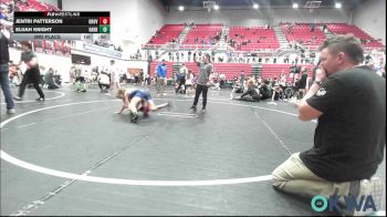 74-78 lbs 3rd Place - Jentri Patterson, Grover Rains Wrestling Club vs Elijah Knight, Harrah Little League Wrestling