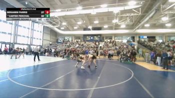 190 lbs Champ. Round 2 - Benjamin Parris, Capital vs Carter Percival, Davis