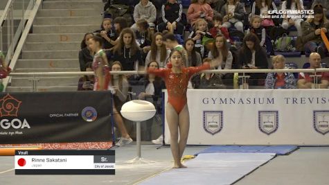 Rinne Sakatani - Vault, Japan - 2019 City of Jesolo Trophy
