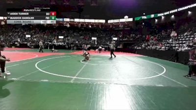 85 lbs Cons. Round 2 - Maddox Dangler, PWCA vs Aiden Turner, BKV1