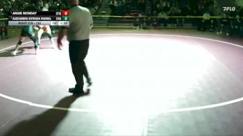 130 lbs 1st Place Match - Angie Monday, Othello (Girls) vs Alexandra Estrada Rangel, Ephrata (Girls)