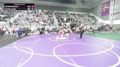 59 kg Cons. Rd Of 16 - Jalynn Goodale, Storm RTC vs Peyton Hand, Lucky Duck Wrestling Club