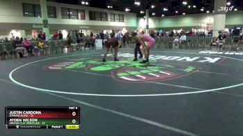 170 lbs Round 5 (6 Team) - Justin Cardona, Dynamic Black vs Ayden Wilson, Oregon Clay Wrestling