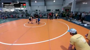 100 lbs Champ. Round 1 - Caisen Adrian, Wildcat Wrestling Club vs Sean Gonzales, Spring Klein Wrestling Club