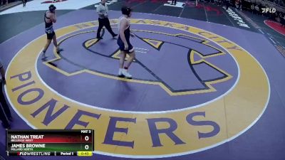 Cons. Round 1 - Nathan Treat, Bellevue West vs James Browne, Millard North