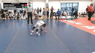 49 lbs Quarters - Joseph Timothy, FM Wildcat Wrestling Club vs Noah Rodriguez, Ridge Wrestling Club