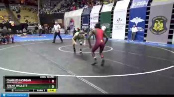 113 lbs Cons. Round 1 - Charles Morgan, Hazelwood East vs Trent Hallett, Smithville