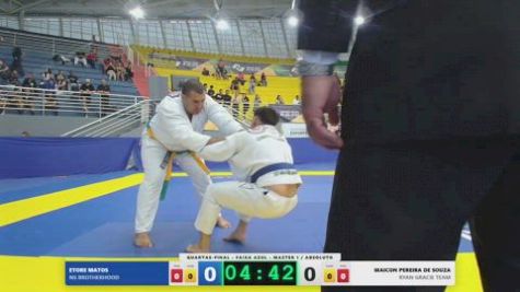 MAICON PEREIRA DE SOUZA vs ETORE MATOS 2026 FPJJ Circuito Paulista GI Etapa 3