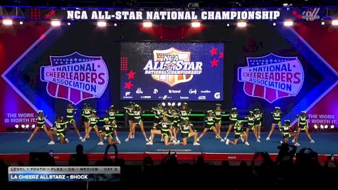 LA Cheerz Allstarz - Shock [2026 L1 Youth - Flex - D2 - Medium Day 2] 2026 NCA All-Star National Championship