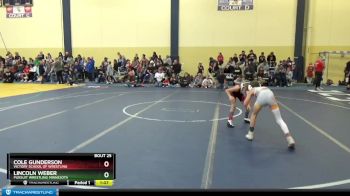 60 lbs Quarterfinal - Cole Gunderson, Victory School Of Wrestling vs Lincoln Weber, Pursuit Wrestling Minnesota