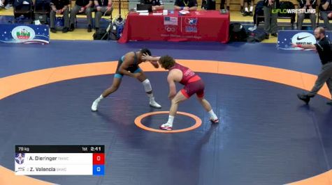 79kg 1 Of 3 - Alex Dieringer, Titan Mercury vs Zahid Valencia, Sunkist Kids