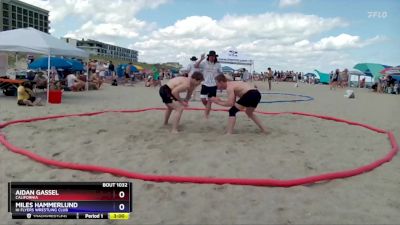 90+ Semifinal - Aidan Gassel, California vs Miles Hammerlund, Hi Flyers Wrestling Club