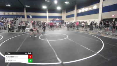 77 lbs Consi Of 4 - Marcelo Saldate, Gold Rush Wr Ac vs Zander Shutt, Gold Rush Wr Ac