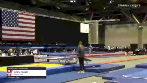 Avery Houser - Double Mini Trampoline, Flights Cool - 2021 USA Gymnastics Championships