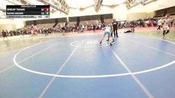 100-H lbs 3rd Place - Shelby Tuhari, Olympic vs Gavin Lezark, CJA