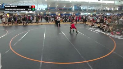 106 lbs Cons. Round 1 - Dennis Allen-Wormack, Unattached vs Azzam Ahmed, Unattached