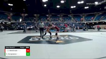 106 lbs Cons. Round 3 - Zyan Westbrook, Sterling vs Grayson Kongkaeow, Round Lake