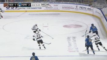 Springfield Thunderbirds Make It Look Easy As Thomas Bordeleau Scores