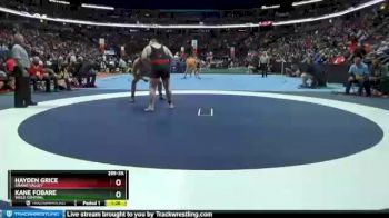 285-3A Semifinal - Kane Fobare, Weld Central vs Hayden Grice, Grand Valley