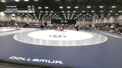 175 lbs Semis - Leo Weston, Mile High Wrestling Club vs Jason Heiser, Wisconsin