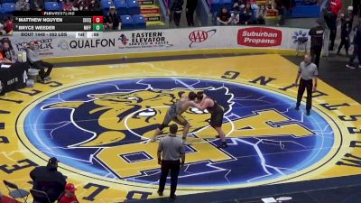 252 lbs Round Of 16 - Matthew Nguyen, Susquenita vs Bryce Weeder, Mifflinburg