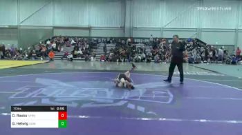 70 lbs Prelims - Dagger Rooks, Webb City Youth Wrestling vs Gunnar Helwig, Sarbacker Wrestling Academy