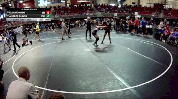 113 lbs 7th Place Match - Aubree Dubbs, Jr. Viking Wrestling Club vs Ella Donner, Lincoln Girls Wrestling