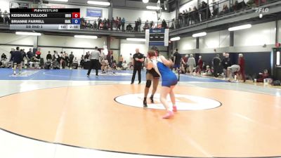 152Yellow lbs Rr Rnd 2 - Keishara Tulloch, Uniondale vs Brianne Farrell, Hadley Luzerne