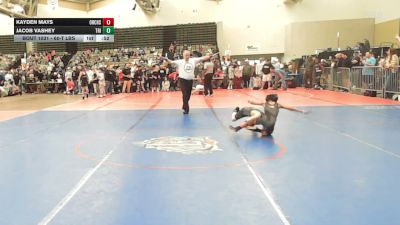 60-T lbs Consi Of 4 - Kayden Mays, Orchard South WC vs Jacob Vashey, Triumph Trained