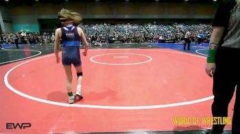 72 lbs Round Of 16 - Aurora Castillo, Pacific Edge Wrestling vs Harper Neith, Steel Valley Renegades