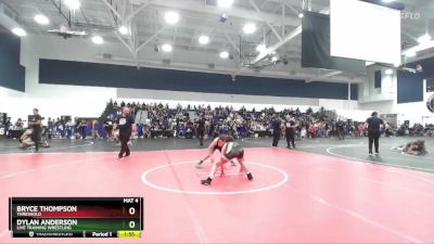 113 lbs Quarterfinal - Bryce Thompson, Threshold vs Dylan Anderson, Live Training Wrestling