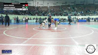 108 lbs Round Of 16 - Raeya Perkins, Bixby JH Girls vs Addison Gibson, McAlester