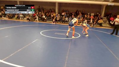 140 lbs Round 2 - Kyra Hains, Lincoln East vs Madison Wulf, Kearney
