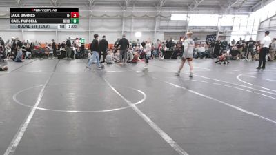 92 lbs Round 5 (6 Team) - Jace Barnes, Firebird Elite vs Cael Purcell, Neighborhood Wrestling