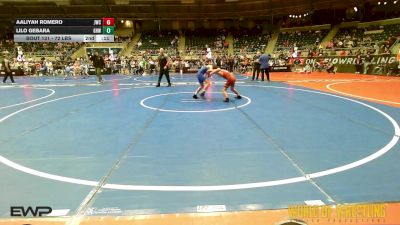 73 lbs Consi Of 8 #1 - Rocky Ruiz, Silvaback Training Center vs Hudson Burns, Sebolt Wrestling Academy