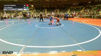 73 lbs Consi Of 8 #1 - Rocky Ruiz, Silvaback Training Center vs Hudson Burns, Sebolt Wrestling Academy