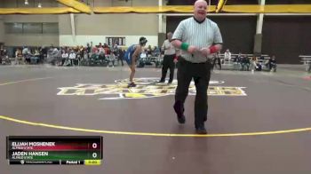 133 lbs 3rd Place Match - Jaden Hansen, Alfred State vs Elijah Moshenek, Alfred State