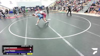 190 lbs Champ. Round 1 - Ethan Swenson, MN vs Jovani Piazza, IL