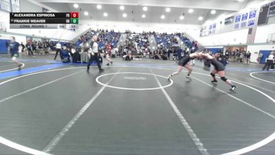 135 lbs Cons. Round 7 - Alexandra Espinosa, Palm Desert vs Frankie Weaver, Huntington Beach