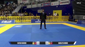 Maria Pia Monge vs Caitlin Huggins 2025 Pan IBJJF Jiu-Jitsu No-Gi Championship