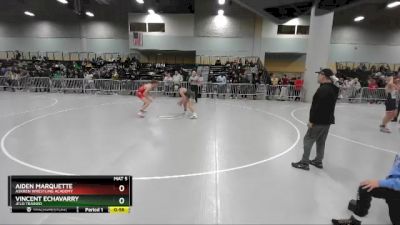 150 lbs Cons. Round 4 - Aiden Marquette, Askren Wrestling Academy vs Vincent Echavarry, Jflo Trained