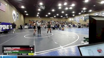 170 lbs 7th Place Match - Steffany Castro, Golden Valley vs Alondra Martinez, West Bakersfield