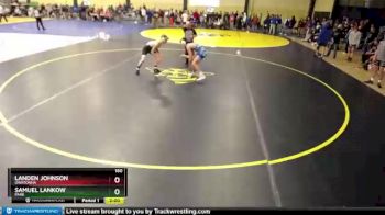160 lbs Champ. Round 1 - Landen Johnson, Owatonna vs Samuel Lankow, Park