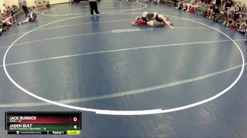 140 lbs Round 1 (6 Team) - Jack Burdick, Utah vs Jaden Bult, South Dakota Lightning
