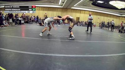 120 lbs Consi Of 64 #2 - Kevin Jr Yamada, Clackamas WC vs Joseph Gonzalez, Highland Wrestling (Palmdale)