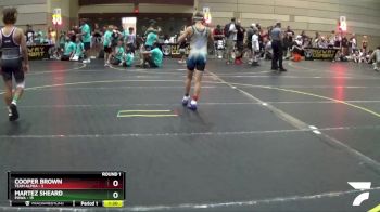 100 lbs Round 1 (6 Team) - Martez Sheard, POWA vs Cooper Brown, Team Alpha