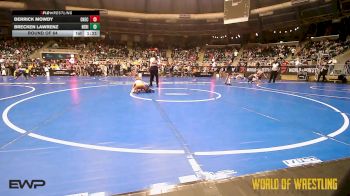 73 lbs Round Of 64 - Derrick Mowdy, Checotah Matcats vs Brecken Lawrenz, Herington Wrestling Club