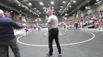 3A 120 lbs 5th Place Match - Ty Christiansen, Emery vs Trey Whiting, Union