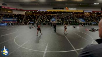 190 lbs Cons. Round 1 - Josephine Manuel, Iowa City High vs Alyssa Aguilar, Huntley